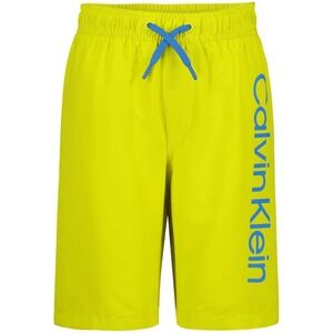 Calvin Klein Big Boys Swim Trunks - Sulphur Spring - Size L(14/16)